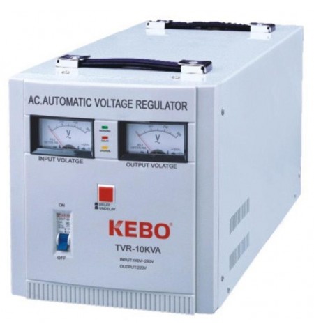 Σταθεροποιητής - ρυθμιστής τάσης 10.000VA υψηλής απόδοσης RELAY Kebo Top