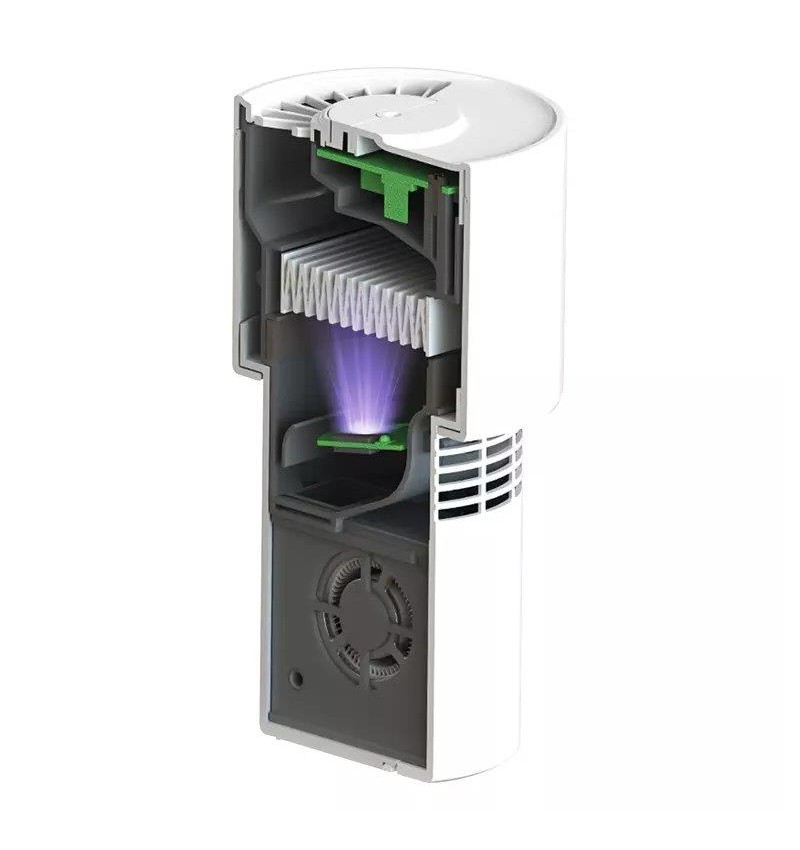 Air Purifier LED UVC Hepa USB 5V 4,5W Λευκό Ledvance