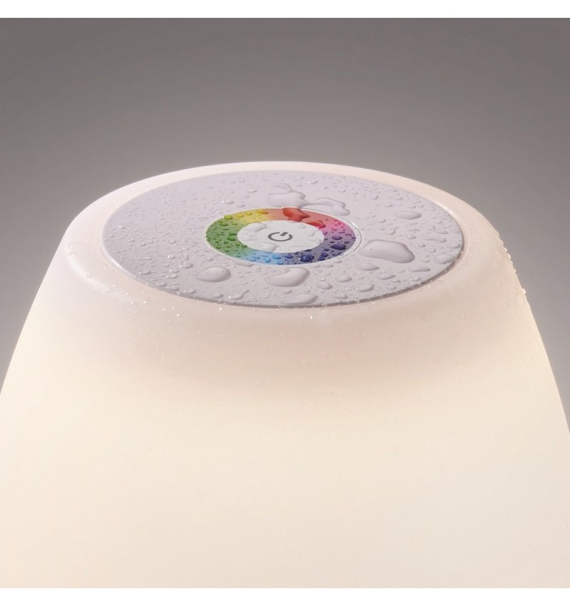 Επαναφορτιζόμενο Επιτραπέζιο Φωτιστικό LED RGBW Λευκό Barletta 850213 Fischer Honsel