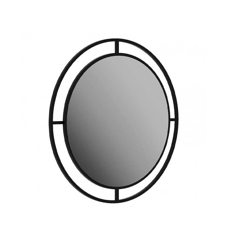 Καθρέφτης τοίχου Bubble Megapap αλουμινίου μαύρο 57x2x57εκ GP037-0002,1